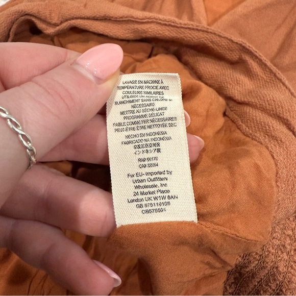 Free People Burnt Orange Drapey Dreams Tank Top - Picture 8 of 10